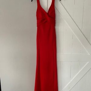Red formal/cocktail party dress never worn!